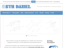 Tablet Screenshot of bthdaniel.pl